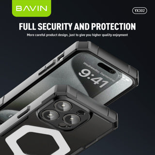 BAVIN E-YX302-XX Magnetic Shockproof Hard Case for iPhone 14/15 Series