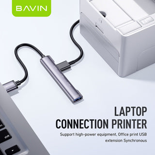 BAVIN U-H2-20 4-in-1 Multifunctional USB HUB Docking Station