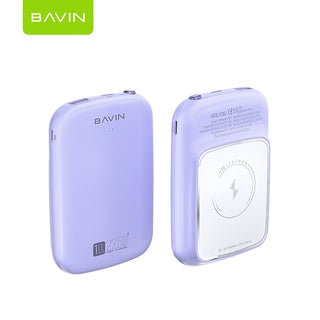 BAVIN Y-PC062 10,000mAh Magnetic Wireless Power Bank w/ 22.5W Fast Charging for iPh