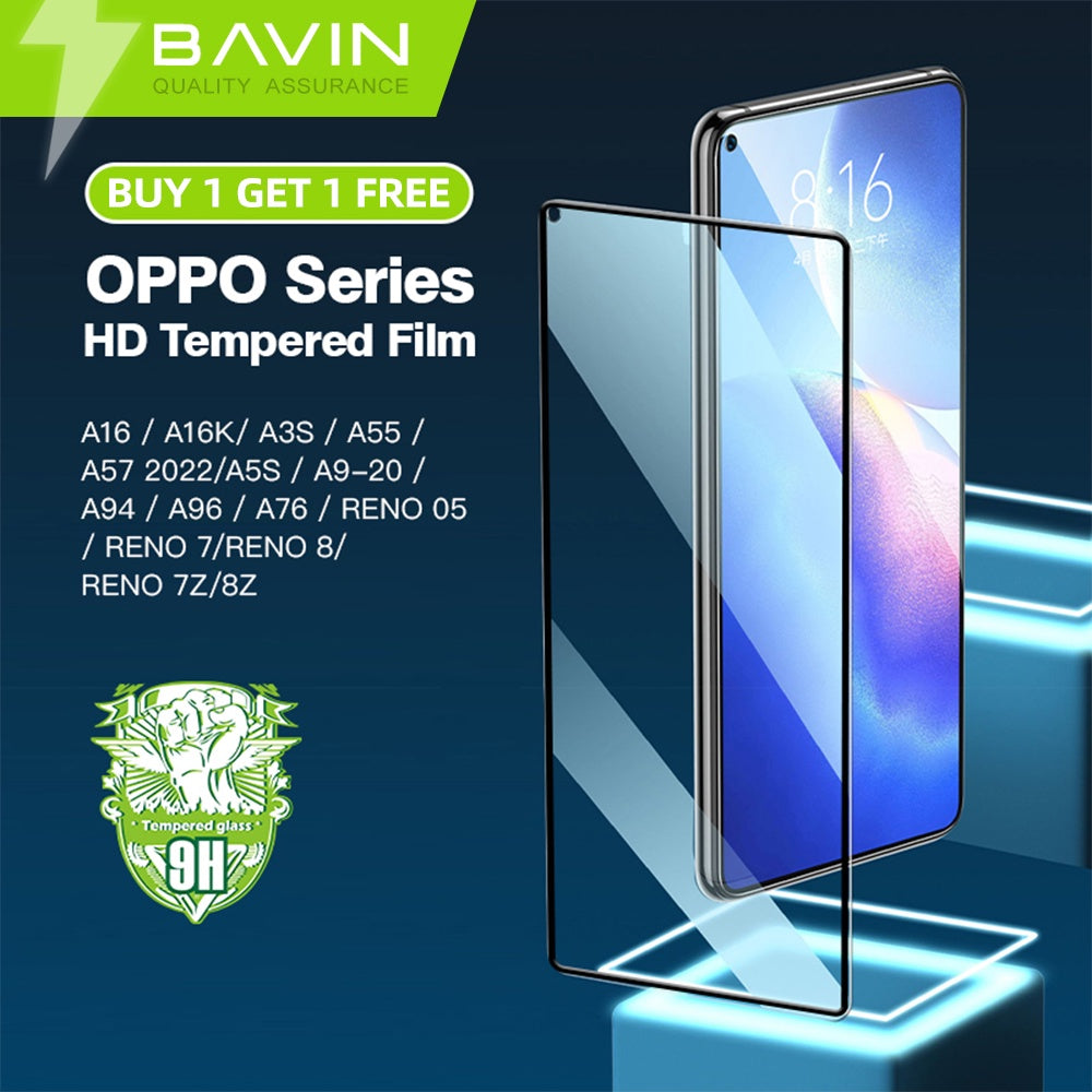 Tempered Glass Screen Protector Oppo A3s Glass Guard Tempered