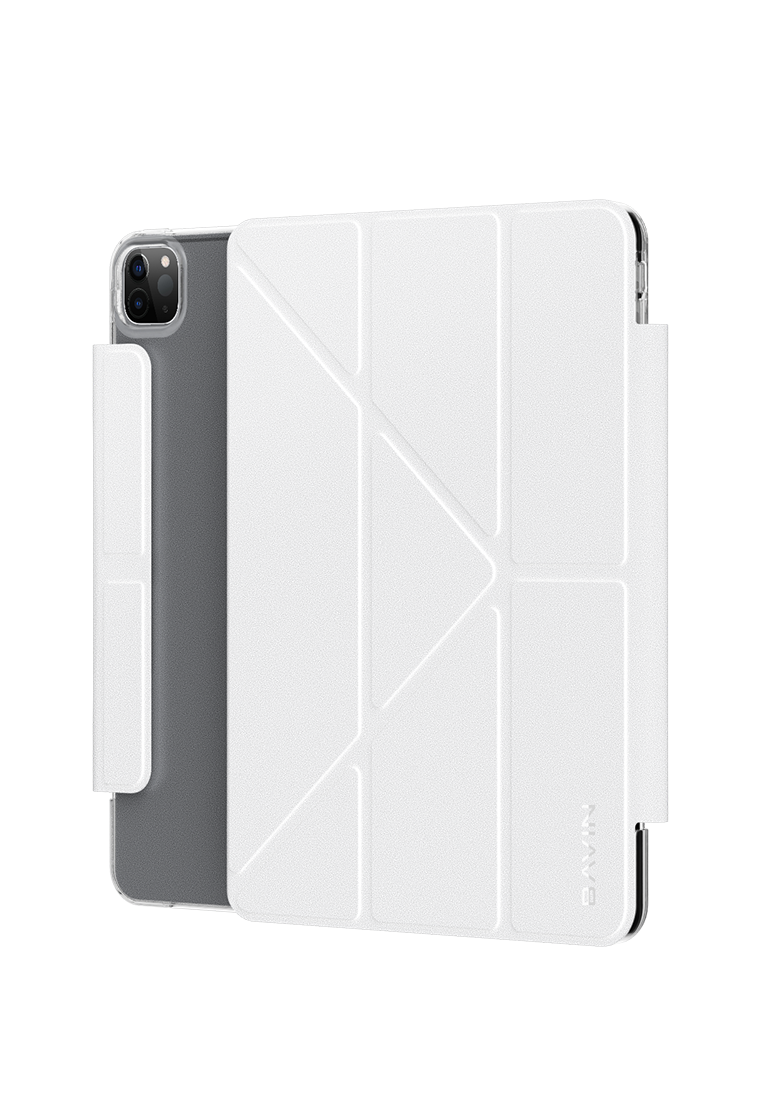 BAVIN E-C09 Clear Flip Cover Case Compatible w/ iPhone iPad Pro 11" 7/8 10.2"10.9" 1st-4th Gen Case