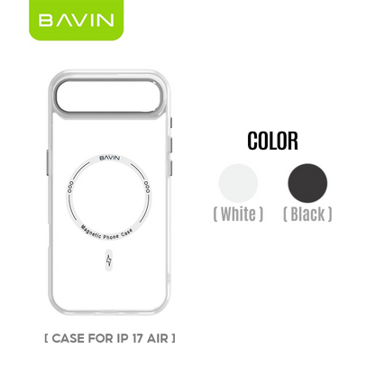 BAVIN Magnetic Case Protective Shockproof Phone Cover for iPhone 17 16 16 Pro Max 15 15 Pro Max 14 14 Pro Max 13 Pro Max