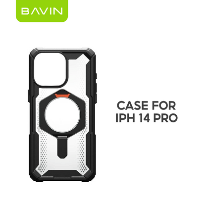 BAVIN E-YX302B-XX Magnetic Phone Case w/ 110° Angle Adjustment for iPh 14-15 Pro Max Series