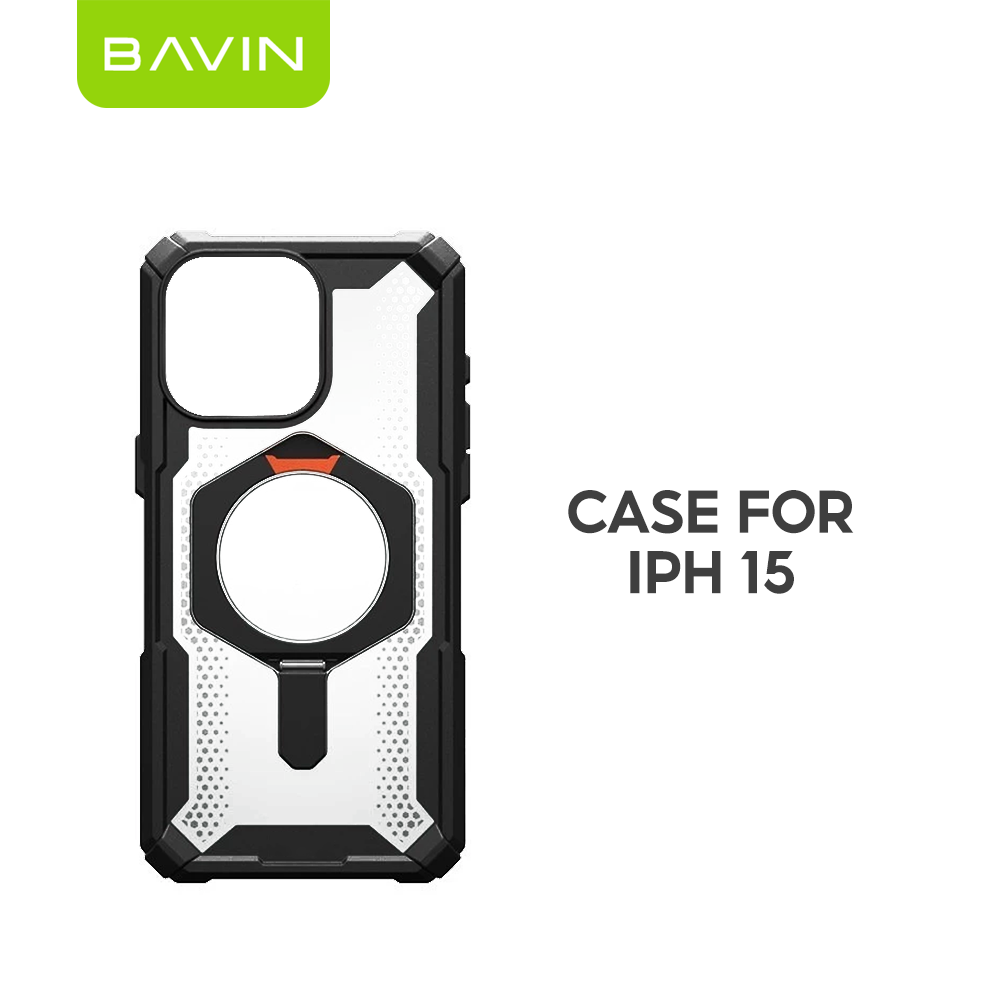 BAVIN E-YX302B-XX Magnetic Phone Case w/ 110° Angle Adjustment for iPh 14-15 Pro Max Series