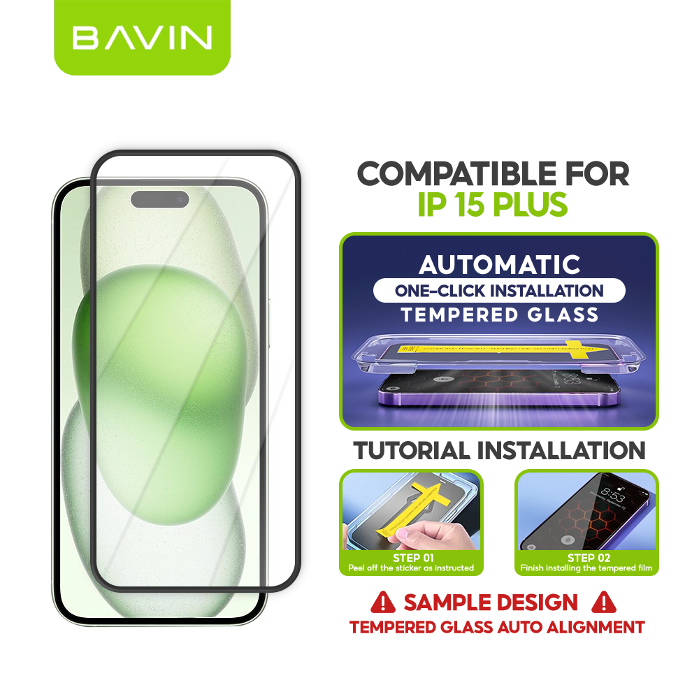 BAVIN Q11 One Click Screen Protector Privacy Tempered Glass for iPhone X/XS/11/12/13/14/15/16/17 Series