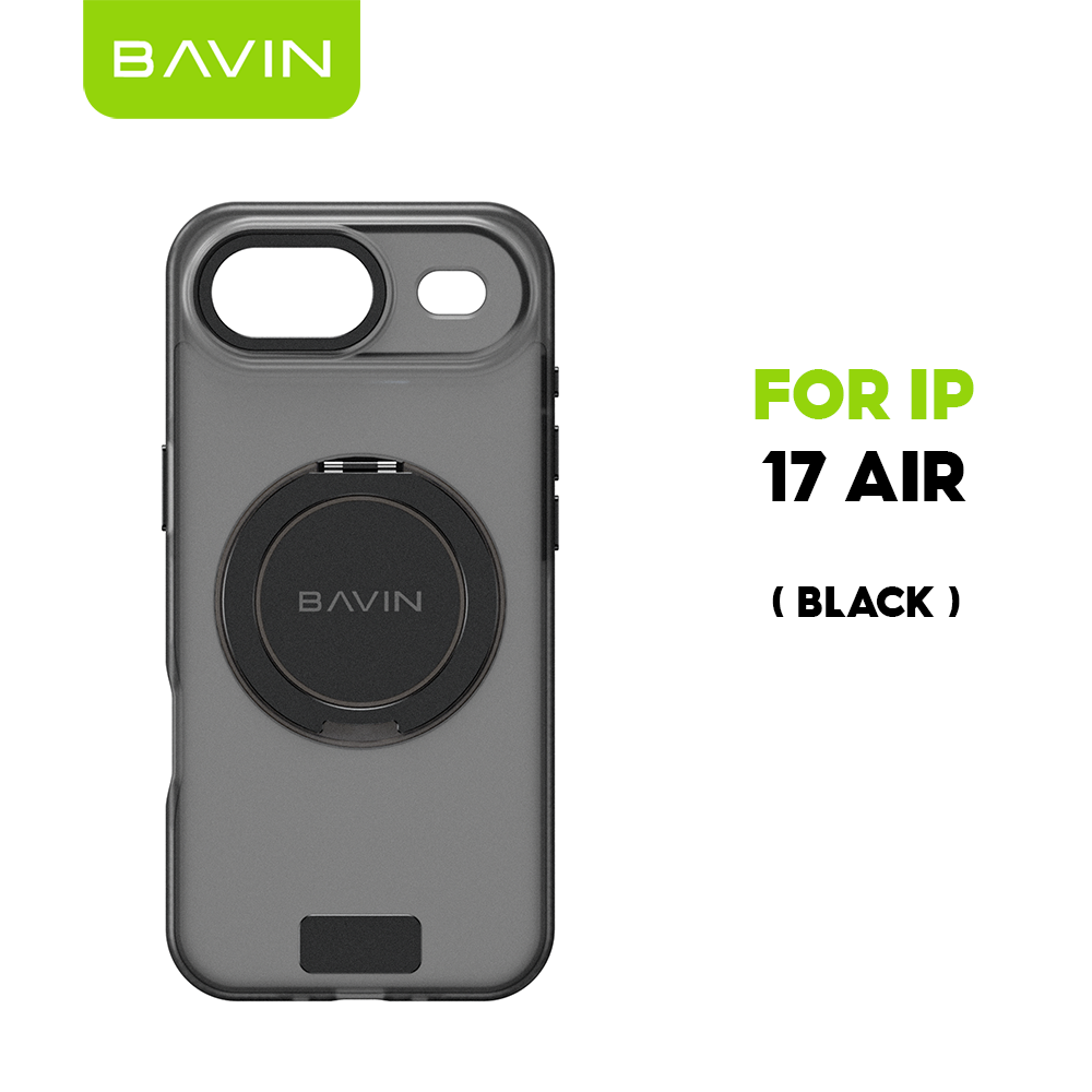 BAVIN JS 360 Rotation Magnetic Ring Phone Holder Case Durable Shockproof Fully Protected Compatible For iPhone 17 Series