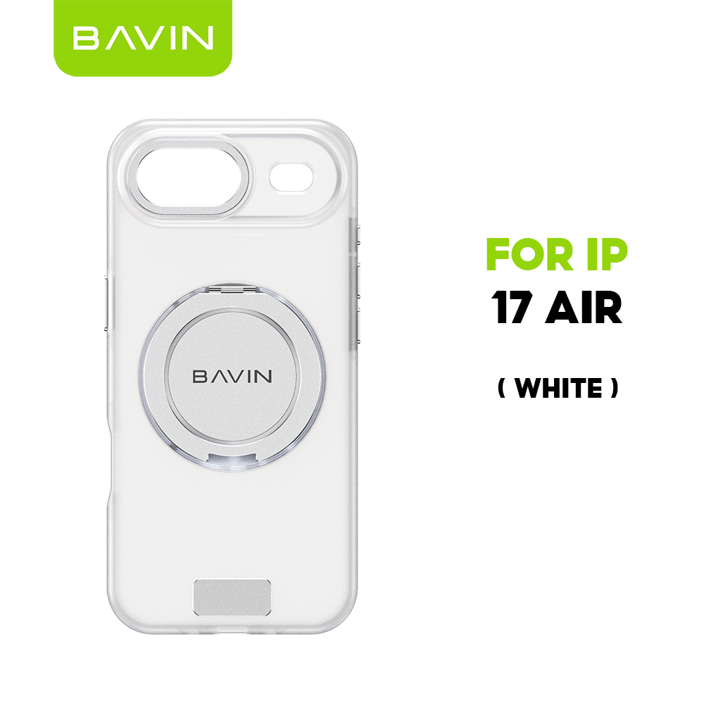 BAVIN JS 360 Rotation Magnetic Ring Phone Holder Case Durable Shockproof Fully Protected Compatible For iPhone 17 Series