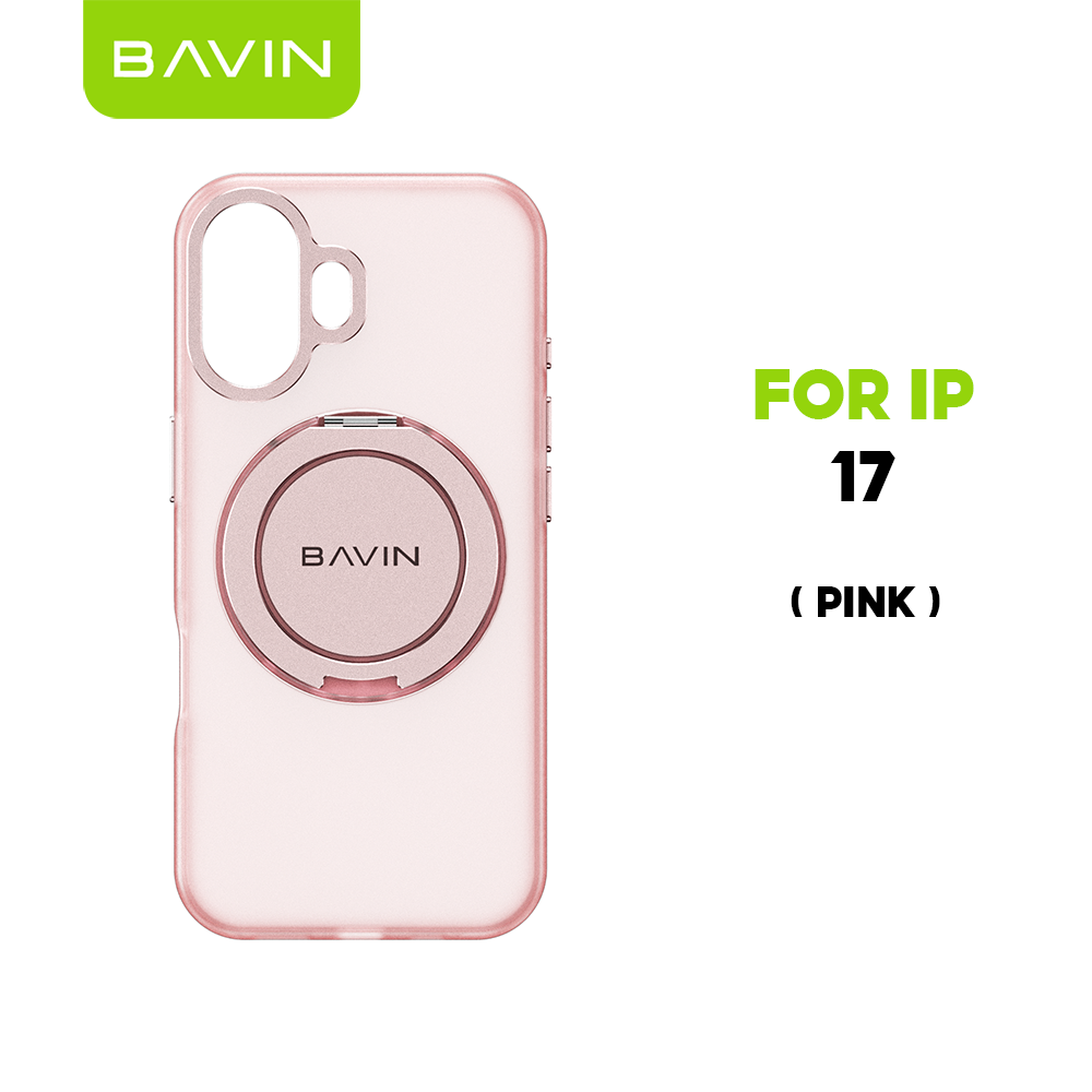 BAVIN JS 360 Rotation Magnetic Ring Phone Holder Case Durable Shockproof Fully Protected Compatible For iPhone 17 Series