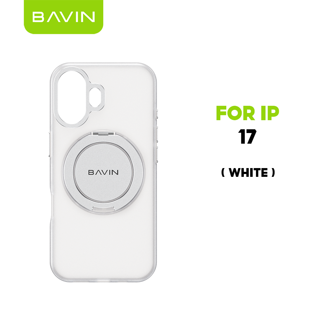 BAVIN JS 360 Rotation Magnetic Ring Phone Holder Case Durable Shockproof Fully Protected Compatible For iPhone 17 Series