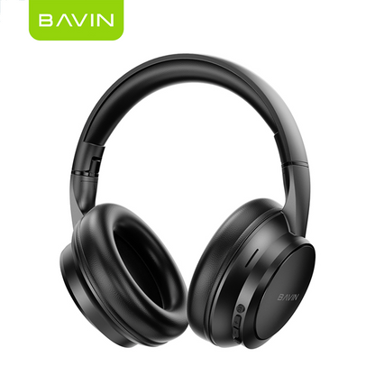 BAVIN BH66 Bluetooth Wireless 5.4 Over-Ear Headphones | Foldable & Adjustable Headset HiFi Sound