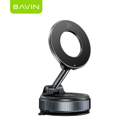 BAVIN D-S-PS83 Magnetic Car Mount Dashboard / Windshield Holder w/ 360° Rotation for Smartphones