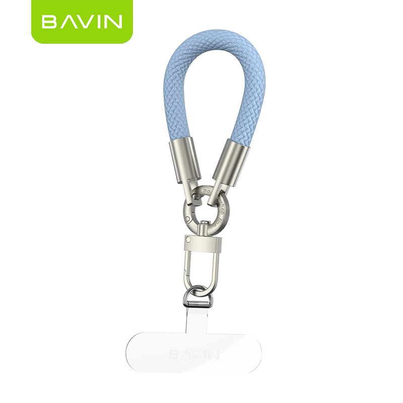 BAVIN BE23 Portable Multi-Purpose 8cm Finger Strap Braided Phone Lanyard For Keychain & TWS Earbuds