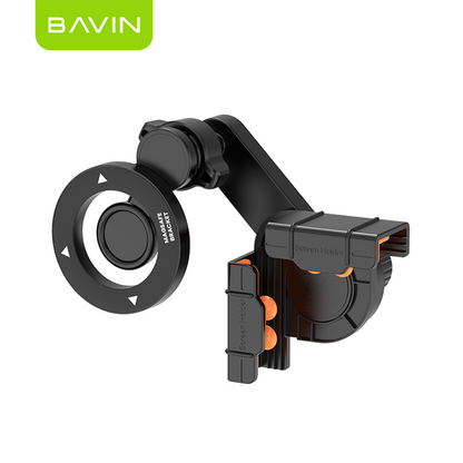 BAVIN PS108 Phone Holder for Screen Corner Magnetic Phone Mount Holder, 360° Rotation for iPhone 17-13