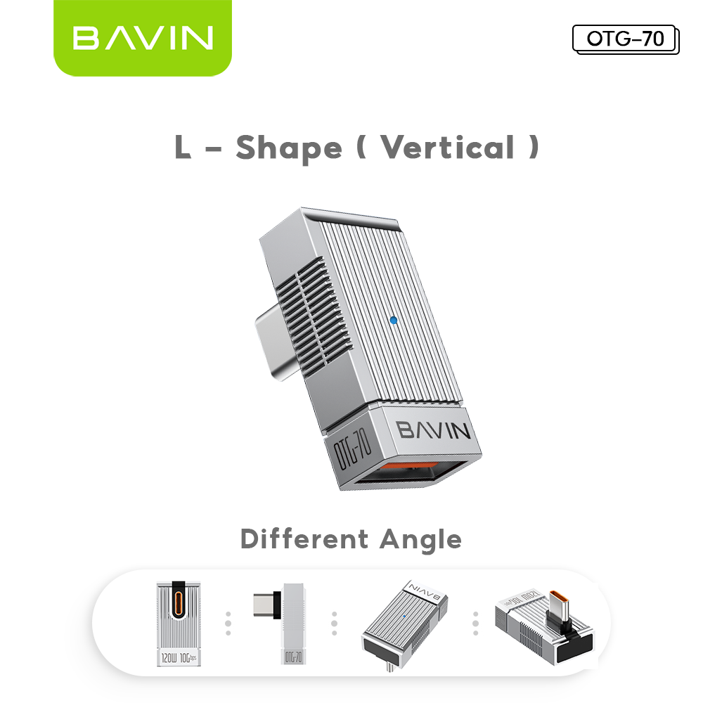 BAVIN U-O-65 120W Plug & Play Adapter w/ 10Gbps USB 3.1 O67 O68 O69 O70