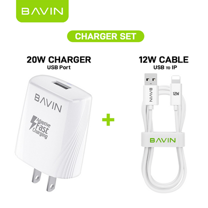 BAVIN C-PC586-XX Fast Charger Qualcomm 3.0 w/ USB Port