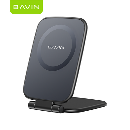 BAVIN PS102 Portable Mini Ultra-thin Magnetic Phone Stand Holder Adjustable for iPhone 14-17 / Android