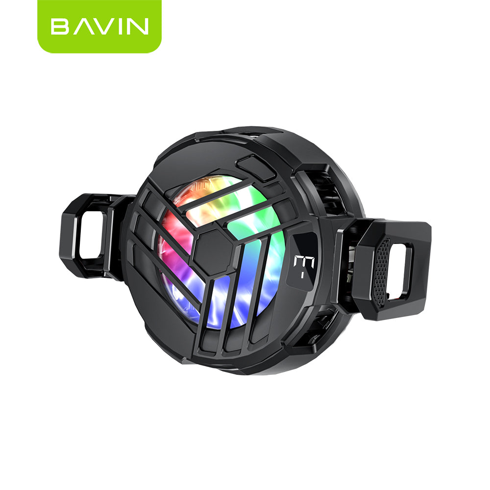 BAVIN BF-010 Magnetic Phone Cooler w/ Clip Design / RGB Light / Adjustable Cooling Gears