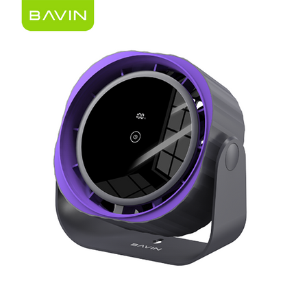 BAVIN BF-005 3600mAh Portable High-Speed Power Cooling Desktop Fan Rechargeable w/ 120 Gears