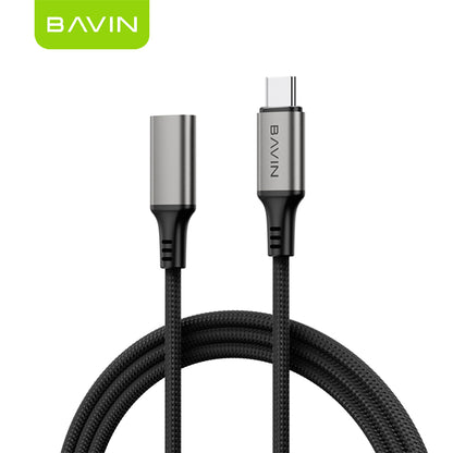 BAVIN CB408 USB Type-C 3.2 Male to Female PD 240W Fast Charing 2M Extension Data Cable 20Gbps Speed