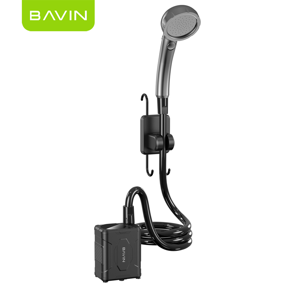 BAVIN VC05 Portable 10000mAh Camping Electric Outdoor Shower –Multi-Purpose for Camping & Hiking