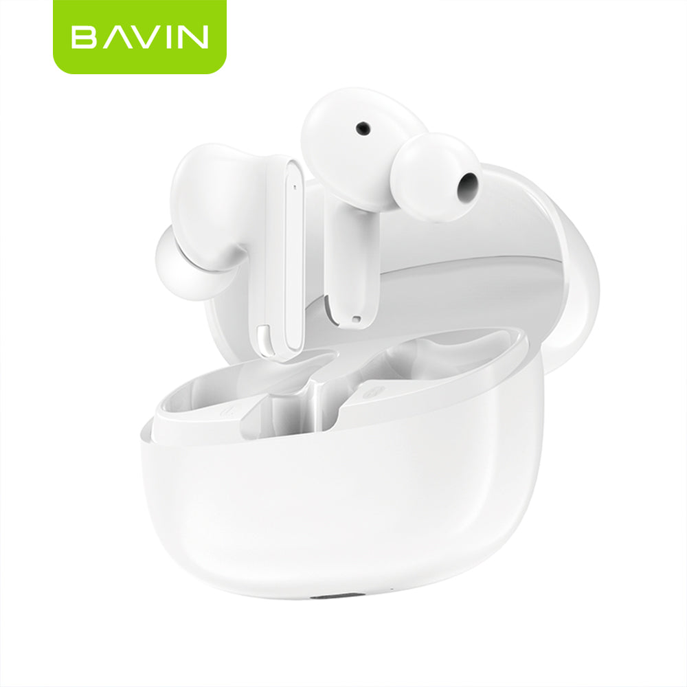 BAVIN HB-BA-100 Wireless Earbuds Bluetooth Hi-Res Audio w/ Touch Control & Mic/ Type-C 4H Playtime Earphones