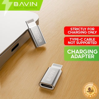 BAVIN U-A-XX Mini Portable Charging Adapter for iPhone & Type-C