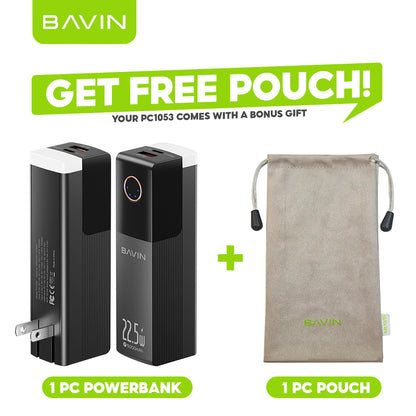 BAVIN Y-PC1053 5000mAh 3 IN 1 Portable Fast Charging Powerbank