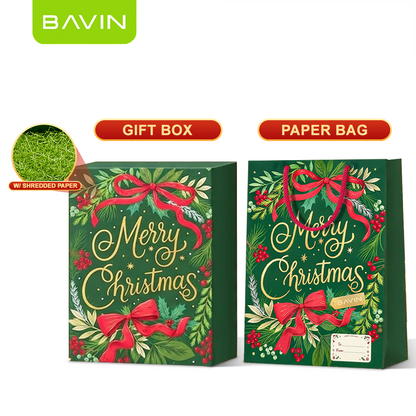BAVIN Christmas Gift Set Ready-to-Gift | Gift Box,Bag & Card Included for Family, Friends,Colleagues