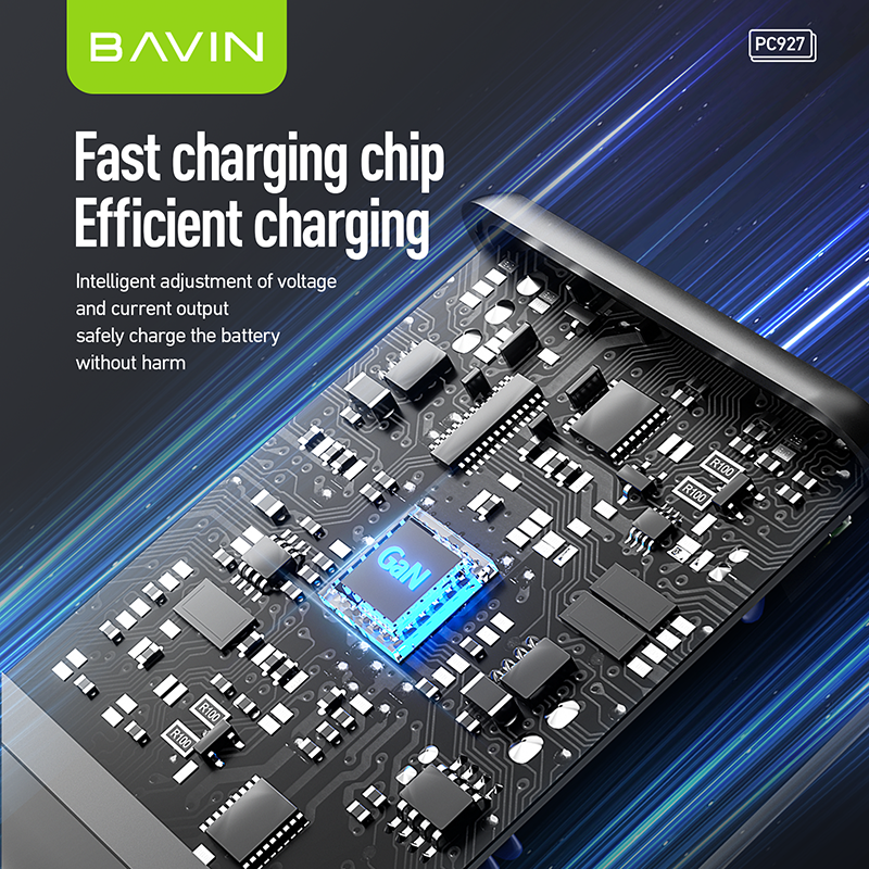BAVIN C-PC927 100W Multi-Port Fast Charger for Type-C & USB