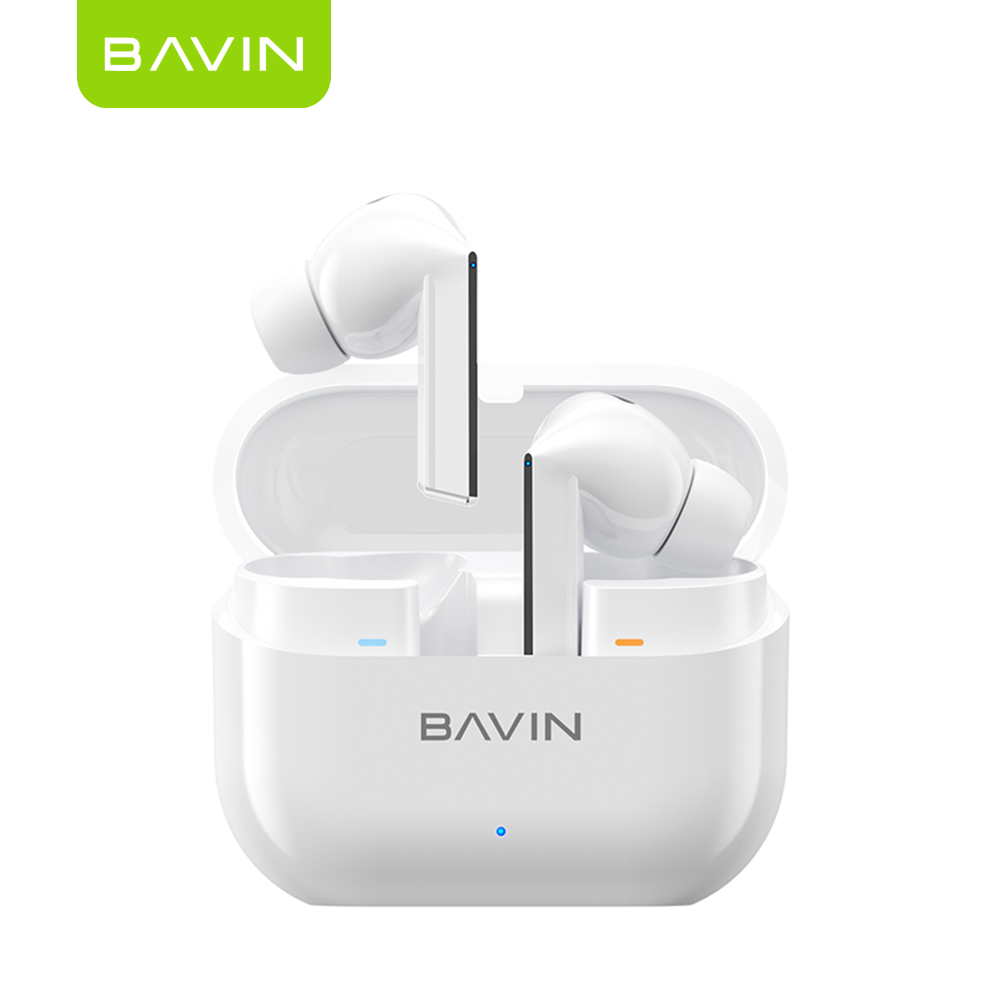 BAVIN HB-BA-99 TWS Wireless Earbuds | Hi-Res Audio | Deep Bass | Bluetooth 5.3 | Low Latency | All-Day Battery