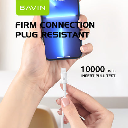 BAVIN U-CB253 60W 30W 18W 12W Fast Charging & Data Transfer 1.2/2m Cable For Micro Type-C iPhone