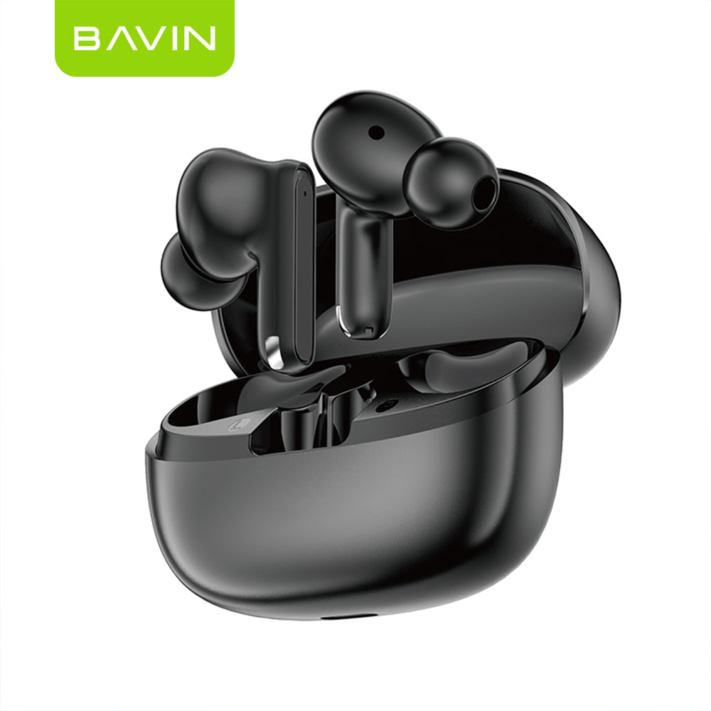 BAVIN HB-BA-100 Wireless Earbuds Bluetooth Hi-Res Audio w/ Touch Control & Mic/ Type-C 4H Playtime Earphones