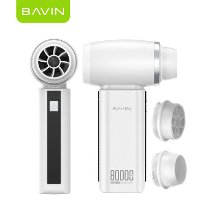 BAVIN Z-VC03 130,000RPM / Z-VC04 80,000RPM Portable Mini Compressed Air Duster for Deep Cleaning w/ Extremely Turbo Airflow