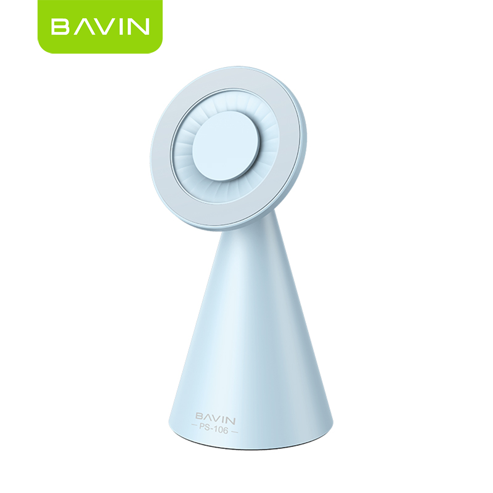 BAVIN PS106 Mini Portable Strong Magnetic Desktop Phone Stand w/ 180° Rotation Holder for iPhone, Android