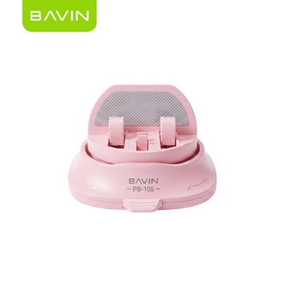 BAVIN PS105 3in1 Car Phone Holder Anti-Slip Dashboard 180° Rotating w/ Parking Number + Glasses Storage