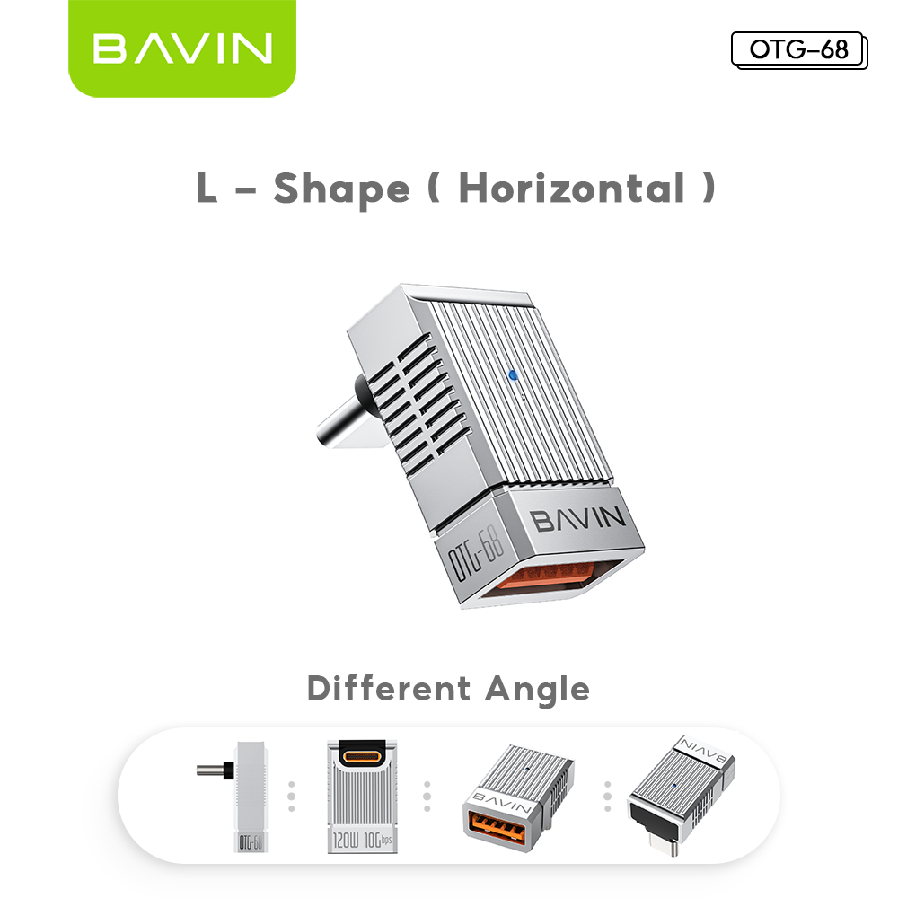 BAVIN U-O-65 120W Plug & Play Adapter w/ 10Gbps USB 3.1 O67 O68 O69 O70