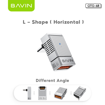 BAVIN U-O-65 120W Plug & Play Adapter w/ 10Gbps USB 3.1 O67 O68 O69 O70