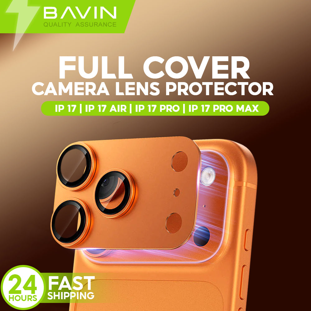 BAVIN SC1 360° Full Cover Tempered Glass Camera Lens Protector for iPhone 17 /17 Air /17 Pro /17 Pro Max