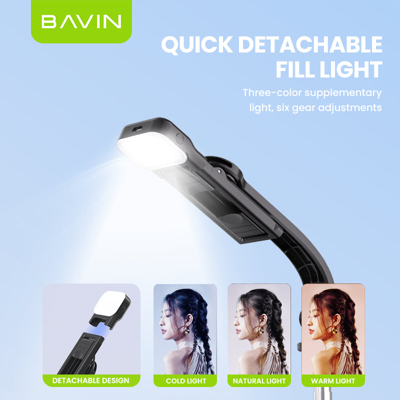 BAVIN D-Z-P11 Wireless Bluetooth Selfie Stick Tripod
