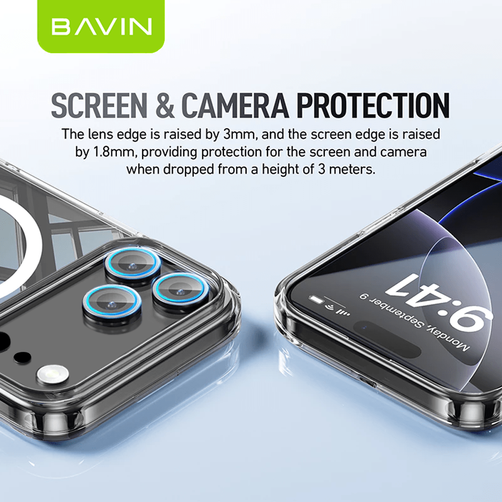 BAVIN E-FS Magnetic Magsafe Anti-Fall Case for iPhone 11 - 17 Series