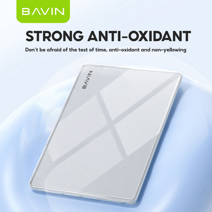 BAVIN C06 / C05 Transparent & Glossy Clear Case Anti-Scratch + Keyboard Protector For iPh Laptop for 13.3" / 13.6" / 15"