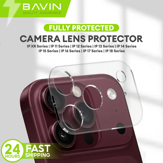 BAVIN Camera Lens Protector Transparent Camera Tempered Glass for iPhone 7 to 18 Series