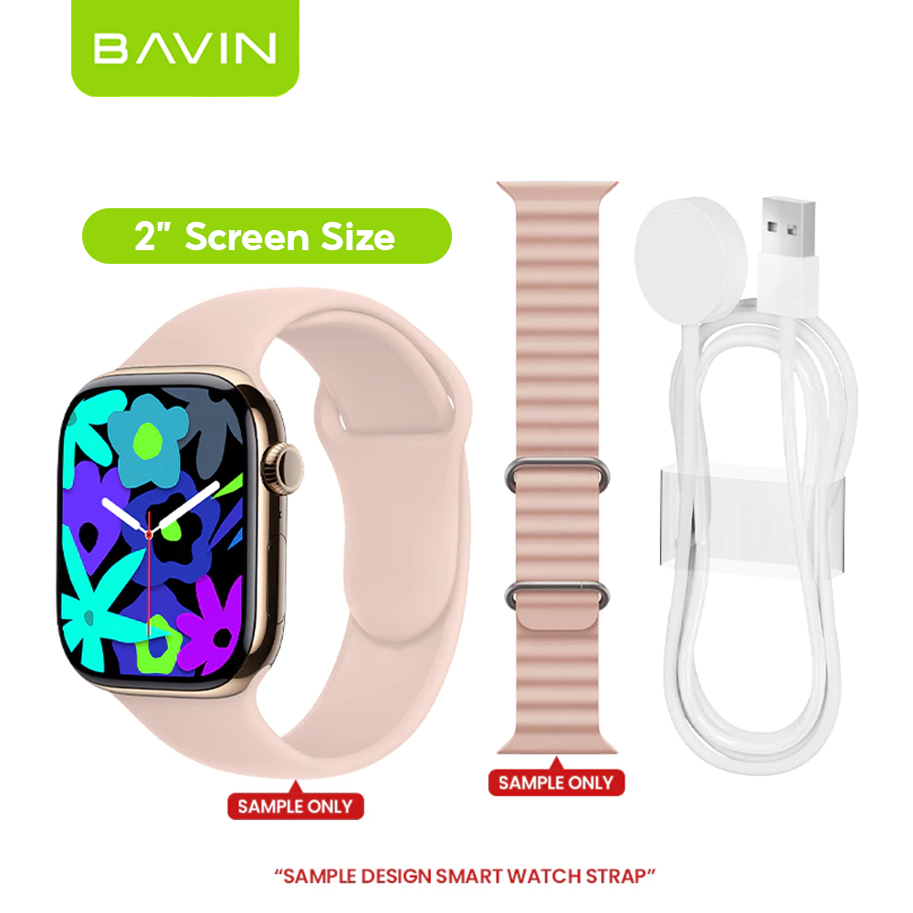 BAVIN BW-602 Smart Watch 2" HD Display w/ GPT AI Health Tracking & 15-Language Translator