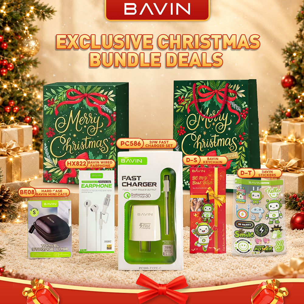 BAVIN Christmas Gift Set Ready-to-Gift | Gift Box,Bag & Card Included for Family, Friends,Colleagues