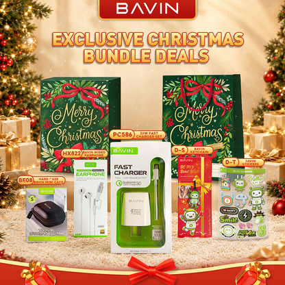 BAVIN Christmas Gift Set Ready-to-Gift | Gift Box,Bag & Card Included for Family, Friends,Colleagues