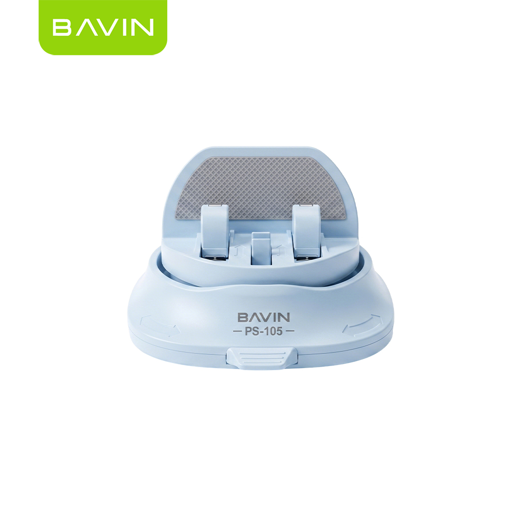 BAVIN PS105 3in1 Car Phone Holder Anti-Slip Dashboard 180° Rotating w/ Parking Number + Glasses Storage