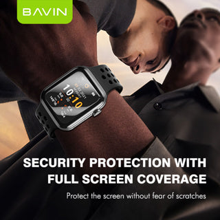 BAVIN S-Q13-XX Smartwatch Scratch Resistant & Anti-Fingerprint Tempered Glass Protector