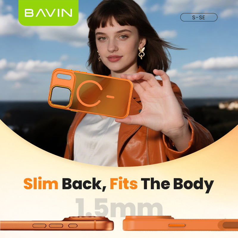 BAVIN SE Strong Magnetic Phone Case Durable Shockproof Fully Protected Compatible For iPhone 17 Series