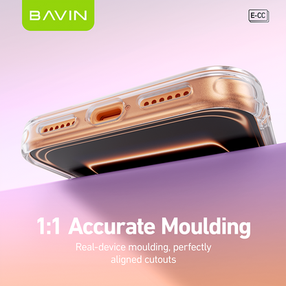 BAVIN CC Fully Protected Durable Magnetic Crystal Clear Phone Case Compatible For iPhone 17 Pro Max Series