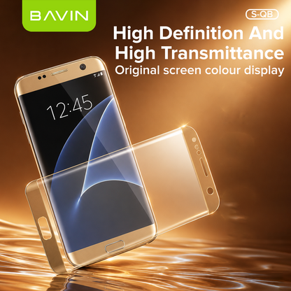 BAVIN S-QB Screen Pro+ High Pearm Antidust Anti-Drop Mobile Phone Full Tempered Glass for Sam Series